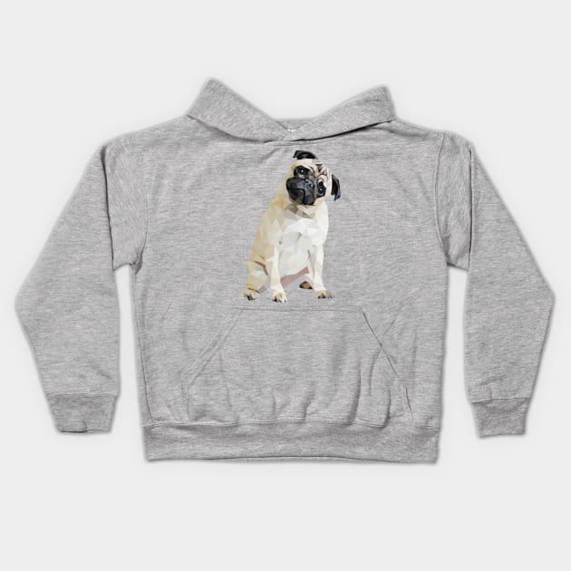 Pug Kids Hoodie by Houseofyhodie